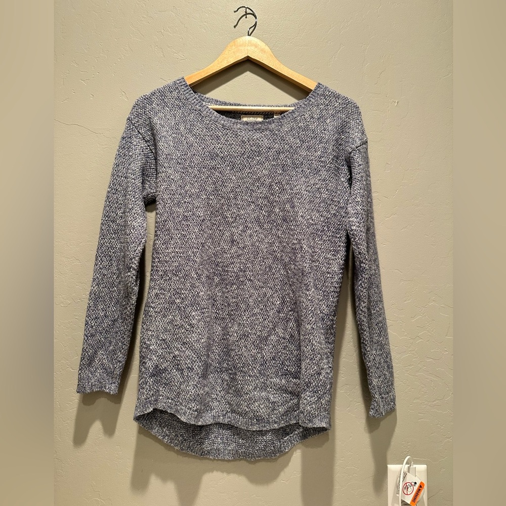 FatFace Women's Blue‎ Knit Sweater Sz 2 Cotton Blend